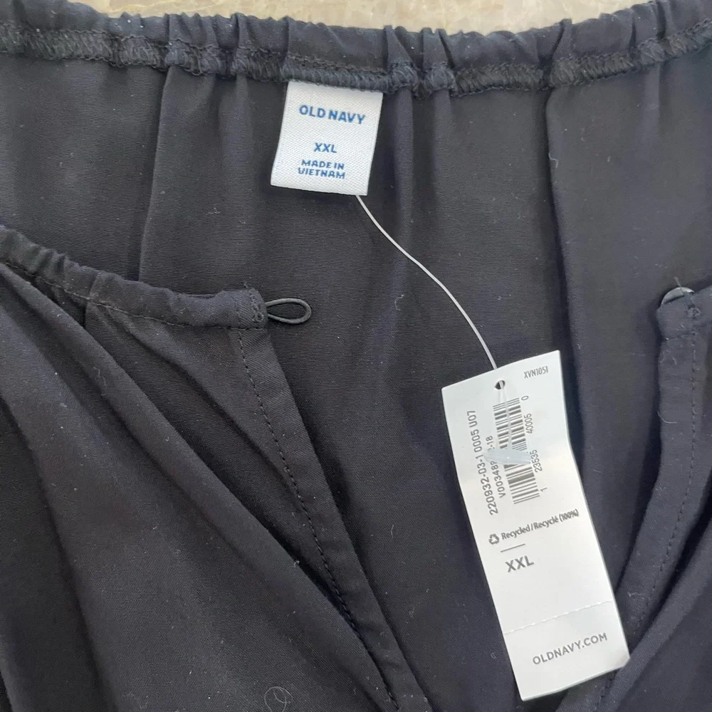 Old Navy Black Rayon Romper - Picture 4 of 5